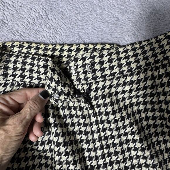 Evan-Picone Houndstooth Skirt Womens 6 Office Vintage Classic - Picture 4 of 6